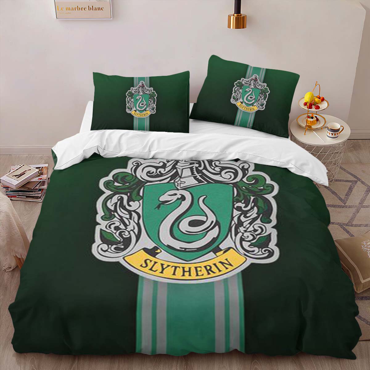 Slytherin House Harry Potter 06 Duvet Cover 2