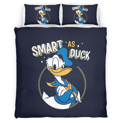 Smart as a Duck Donald Duck Duvet Cover