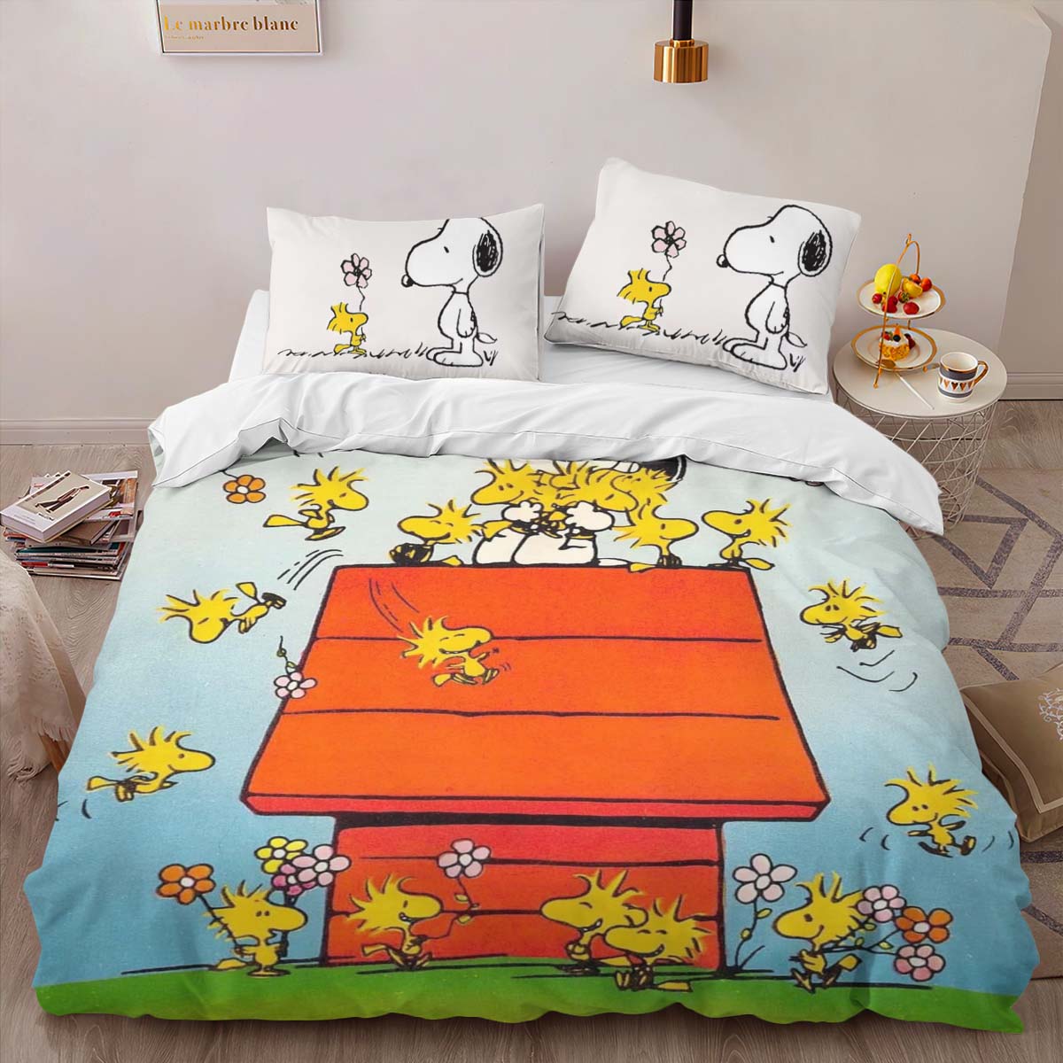 Snoopy Beagle Hug Duvet Cover 2