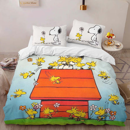 Snoopy Beagle Hug Duvet Cover 2