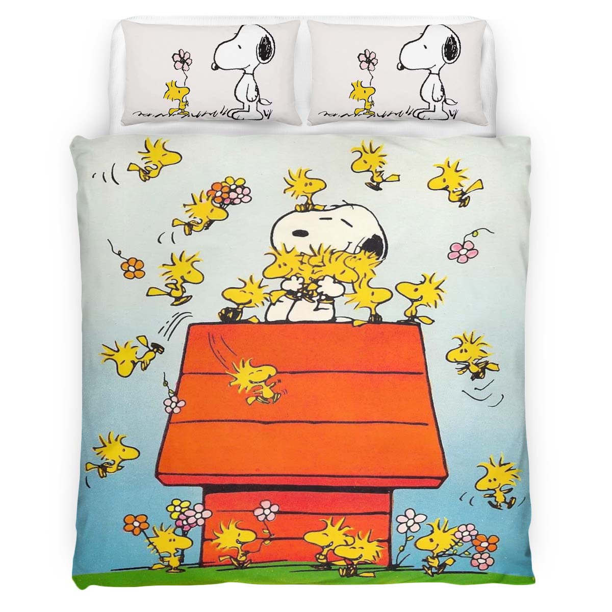 Snoopy Beagle Hug Duvet Cover