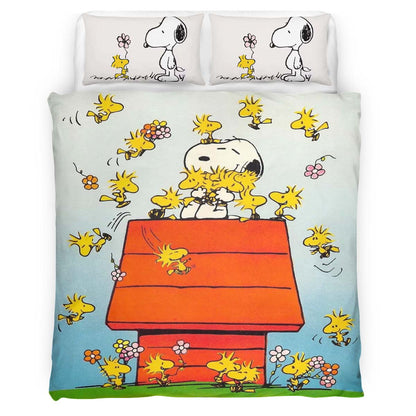 Snoopy Beagle Hug Duvet Cover