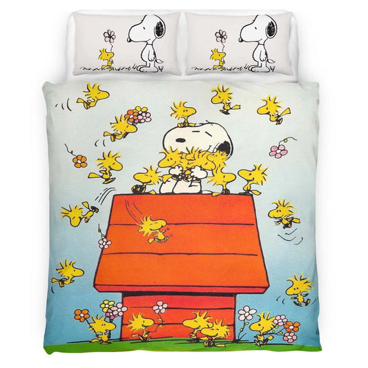 Snoopy Beagle Hug Duvet Cover