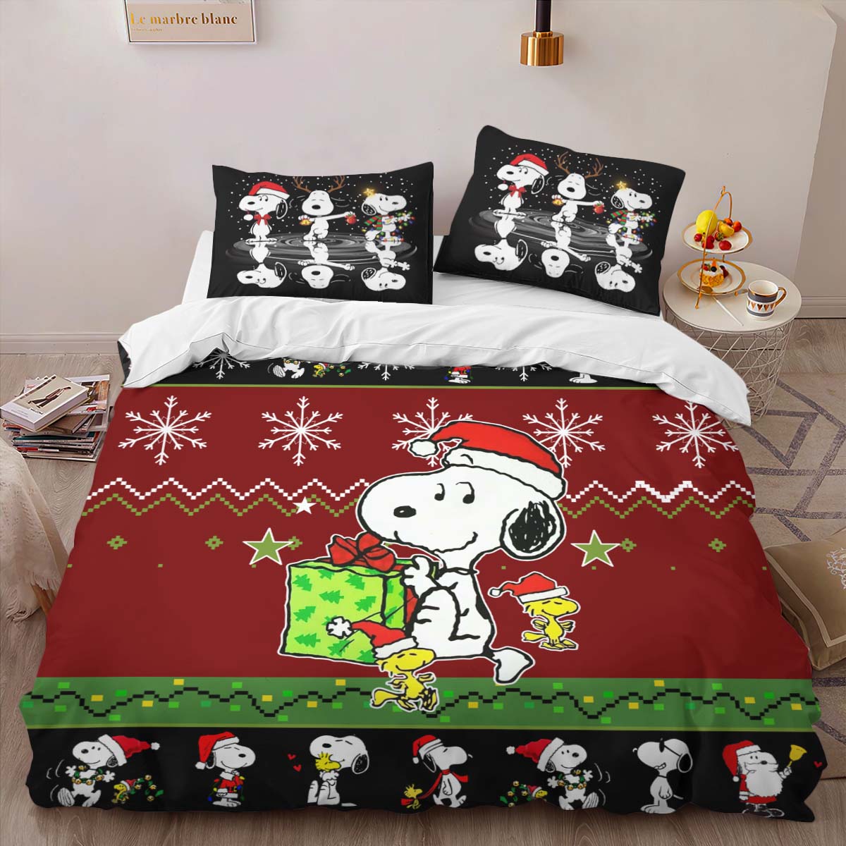 Snoopy Christmas Duvet Cover 2