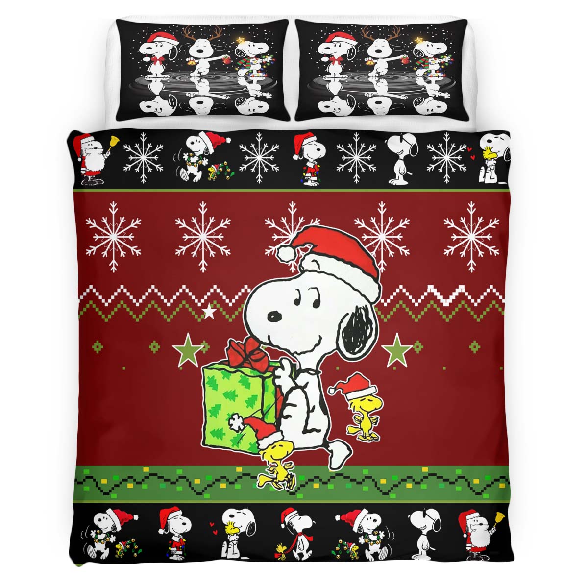 Snoopy Christmas Duvet Cover