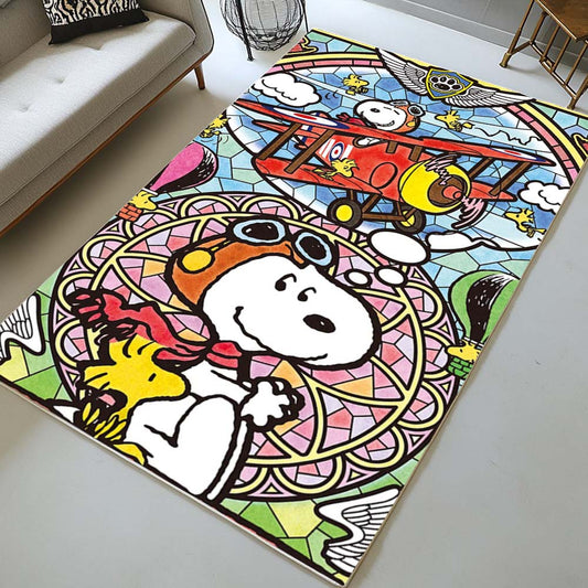 Snoopy Fly Rug