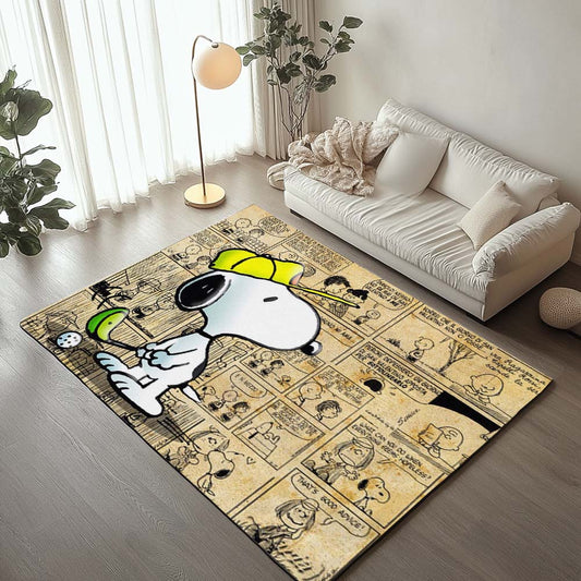 Snoopy Golf 2 Rug