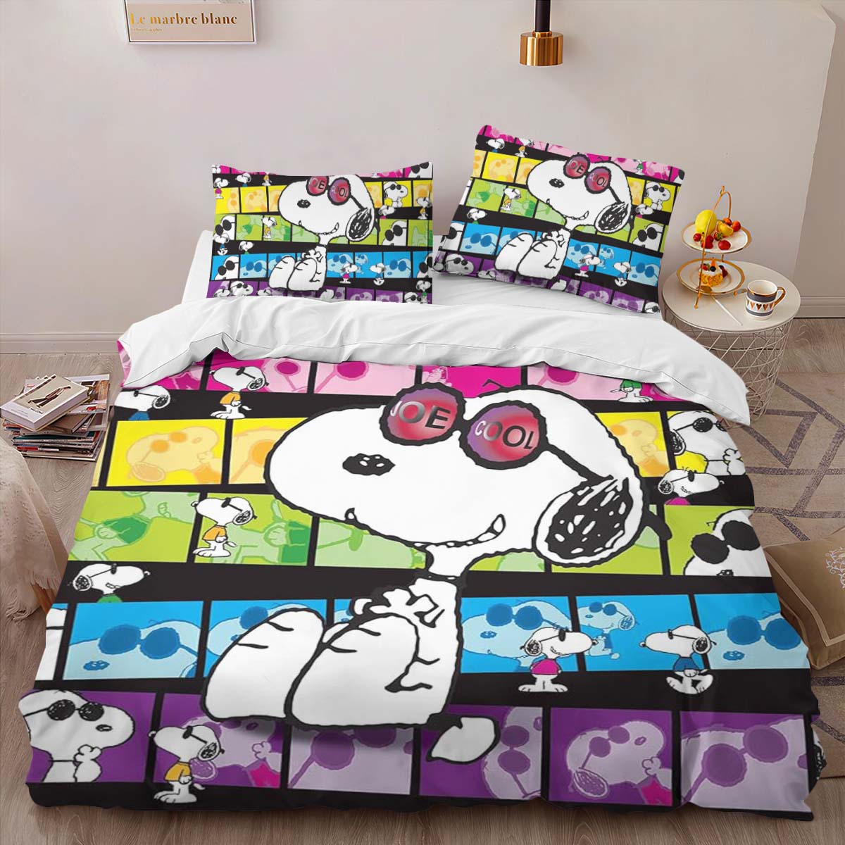 Snoopy Joe Cool 3 Duvet Cover 2