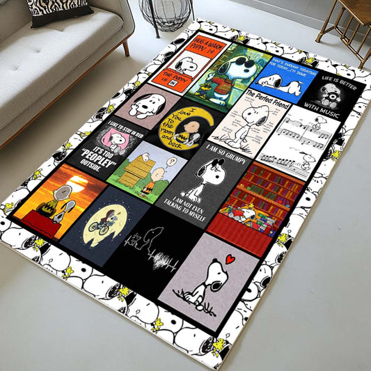Snoopy The Peanuts 13 Rug