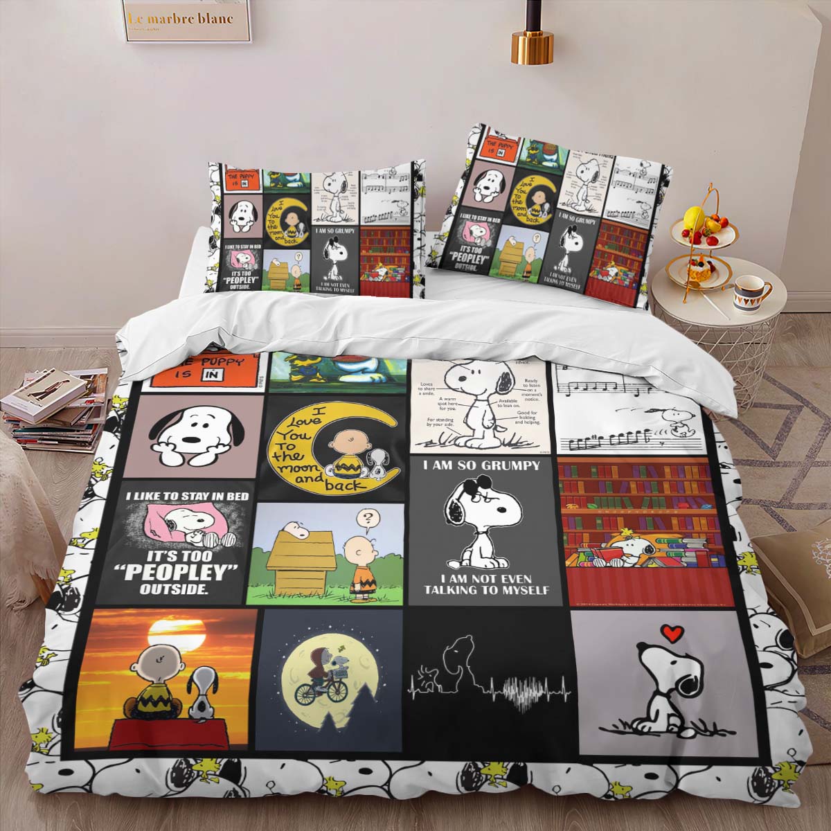 Snoopy The Peanuts 13 Duvet Cover 2