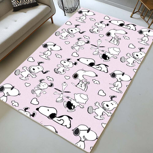 Snoopy The Peanuts 3 Rug