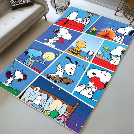 Snoopy The Peanuts 49 Rug