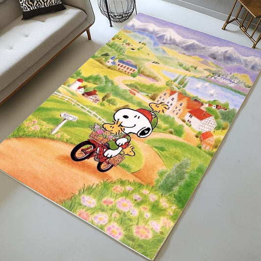 Snoopy The Peanuts 9 Rug
