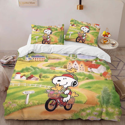 Snoopy The Peanuts 9 Duvet Cover 2