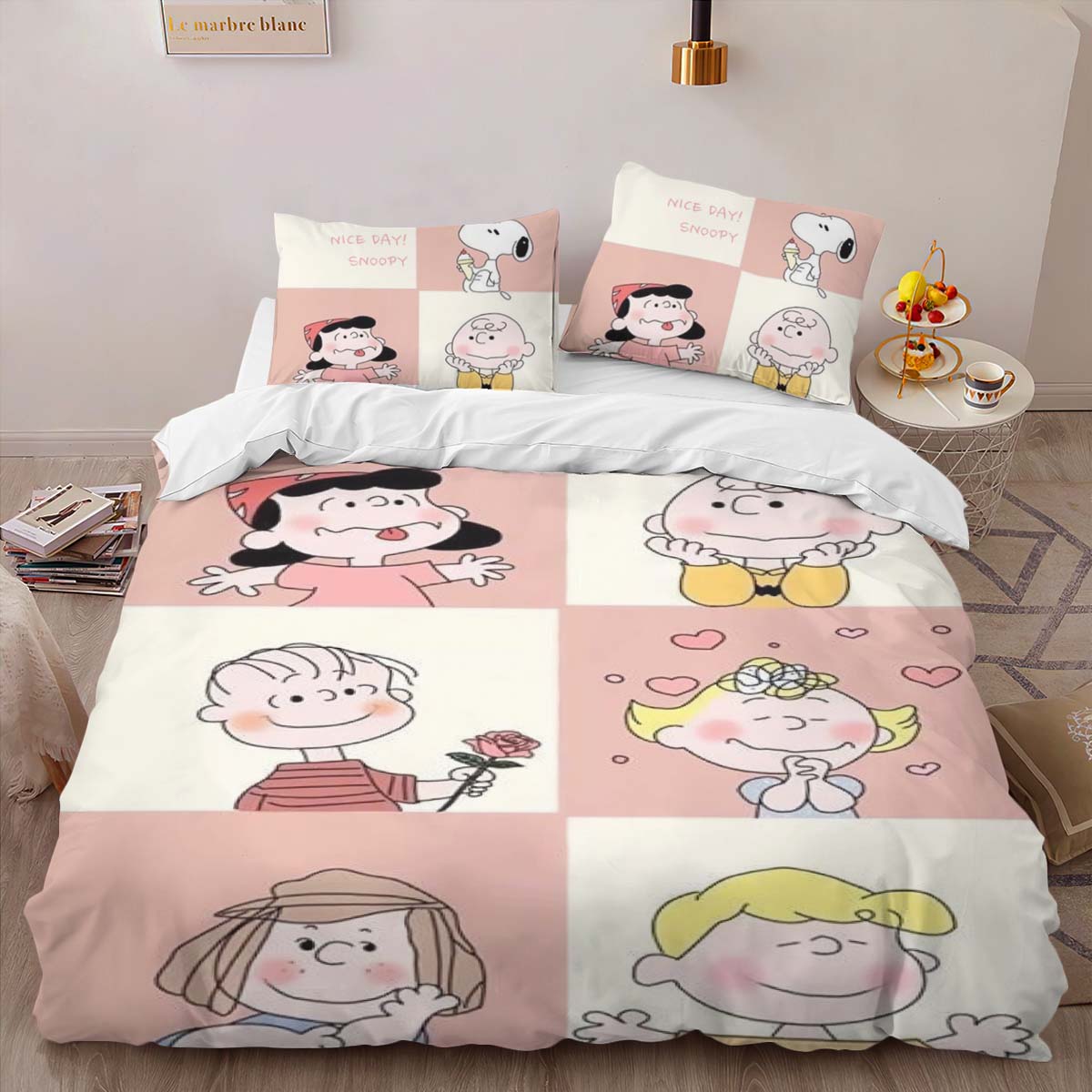 Snoopy The Peanuts Characters 7 Duvet Cover 2