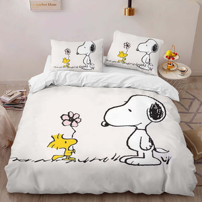 Snoopy and Woodstock Duvet Cover 2