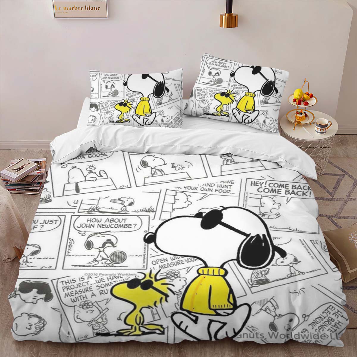 Snoopy and Woodstock 3 Duvet Cover 2