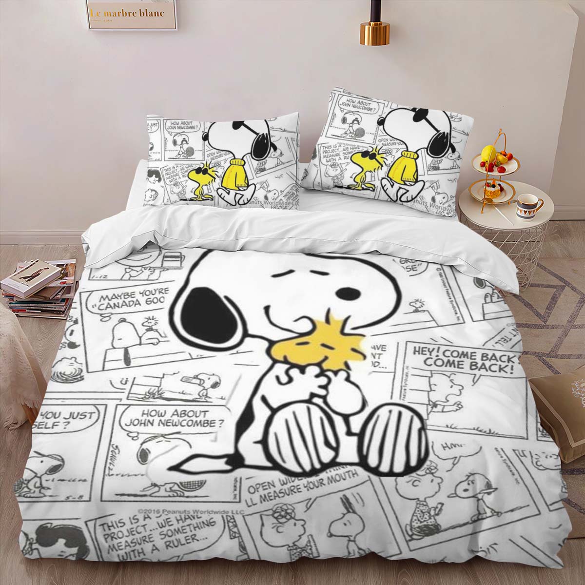 Snoopy and Woodstock 4 Duvet Cover 2