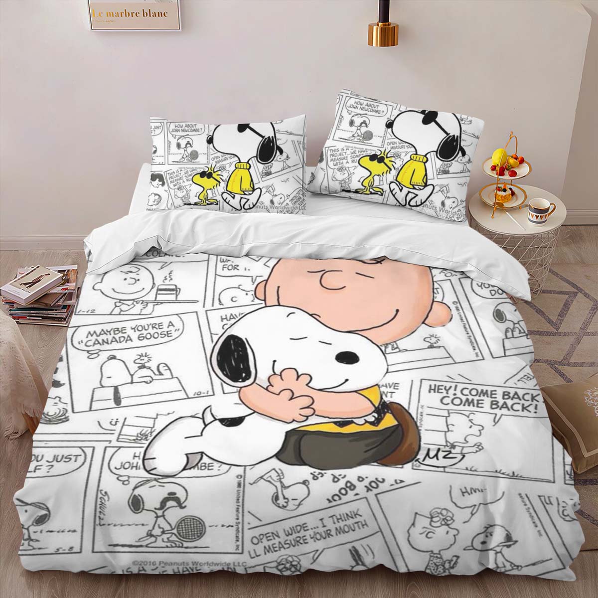Snoopy and Woodstock 5 Duvet Cover 2