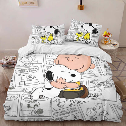 Snoopy and Woodstock 5 Duvet Cover 2