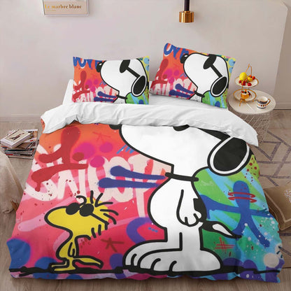 Snoopy and Woodstock 6 Duvet Cover 2