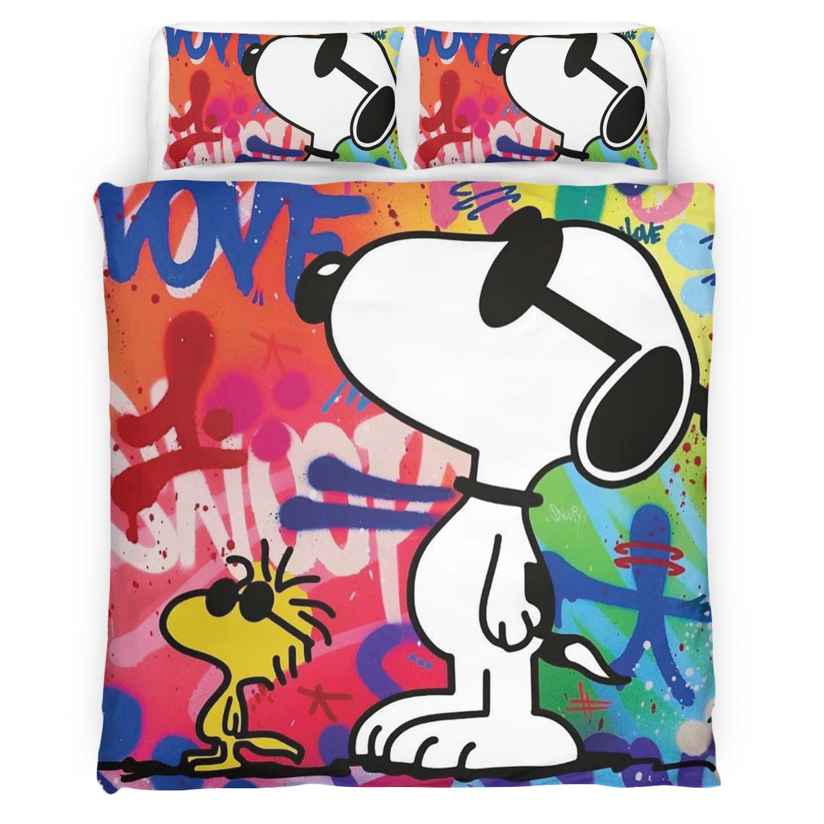 Snoopy and Woodstock 6 Duvet Cover
