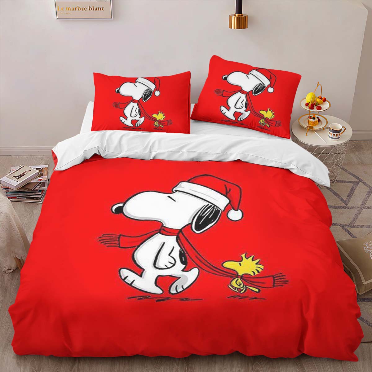 Snoopy and Woodstock 8 Duvet Cover 2