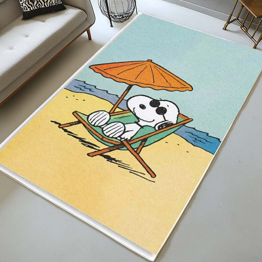 Snoopy in summer Rug