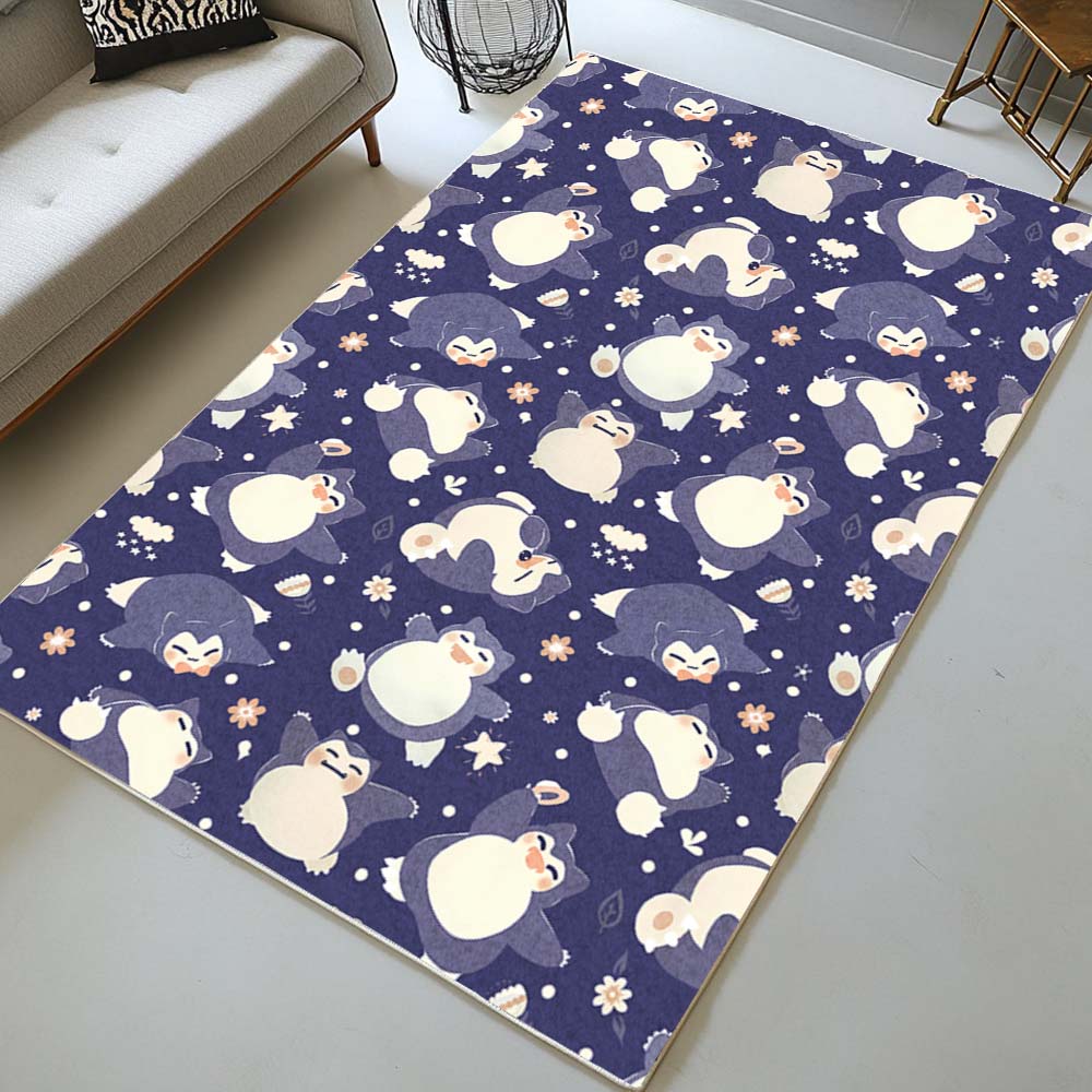 Snorlax Pokemon 3 Rug 2