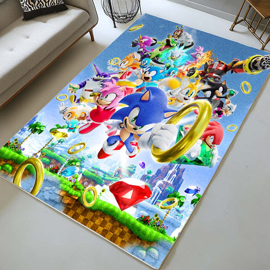 Sonic The Hedgehog 18 Rug