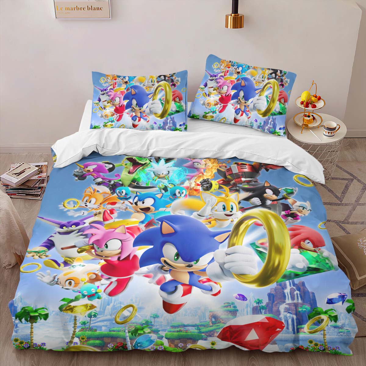 Sonic The Hedgehog 18 Duvet Cover 2