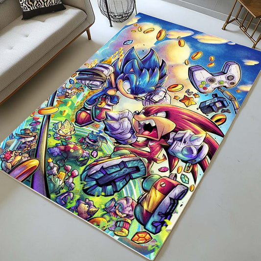 Sonic The Hedgehog 19 Rug