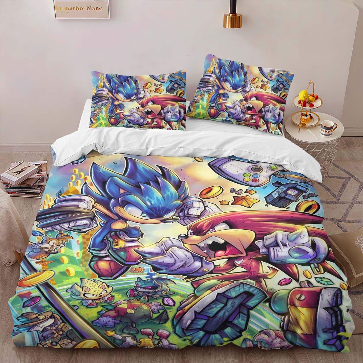 Sonic The Hedgehog 19 Duvet Cover 2