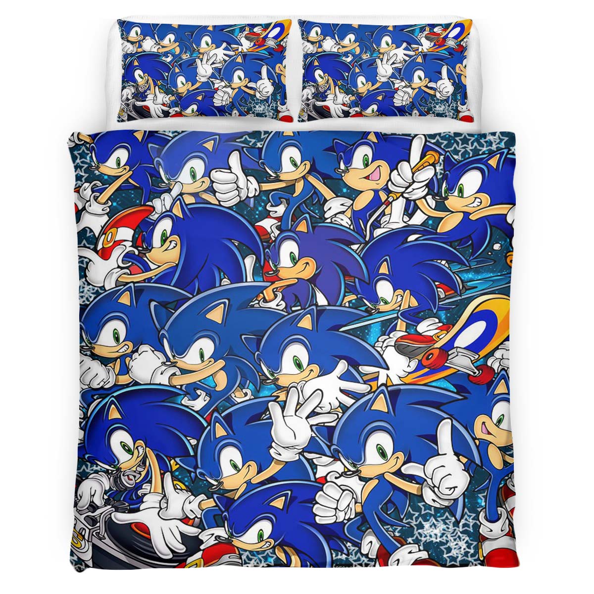 Sonic The Hedgehog 27 Duvet Cover