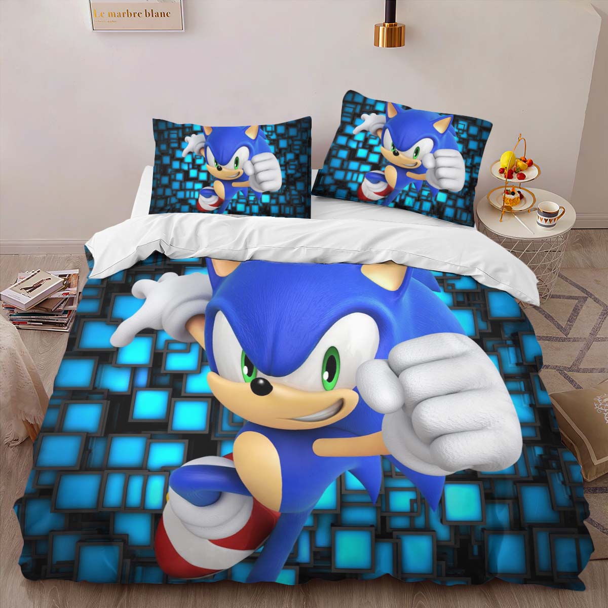 Sonic The Hedgehog 45 Duvet Cover 2