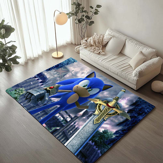 Sonic the black knight wide. Rug