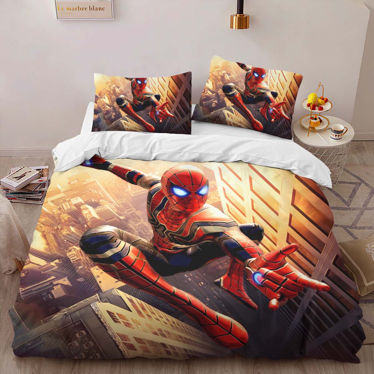 Spider-man 14 Duvet Cover 2
