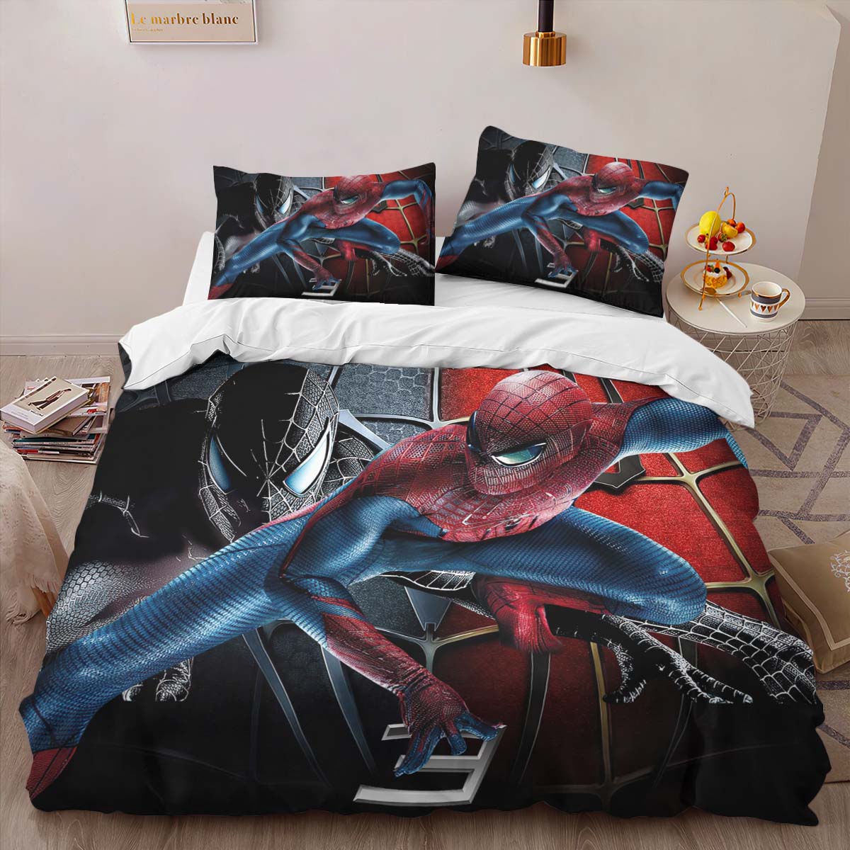 Spider-man 16 Duvet Cover 2