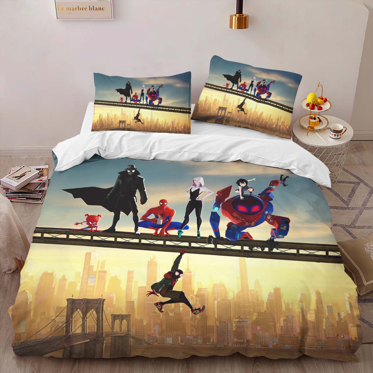 Spider-man 17 Duvet Cover 2