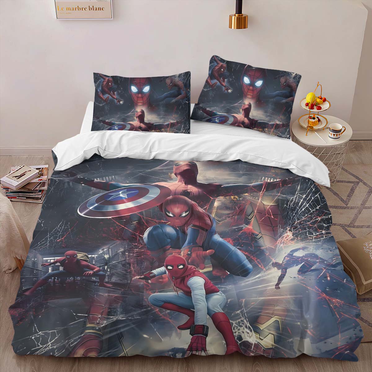 Spider-man 21 Duvet Cover 2