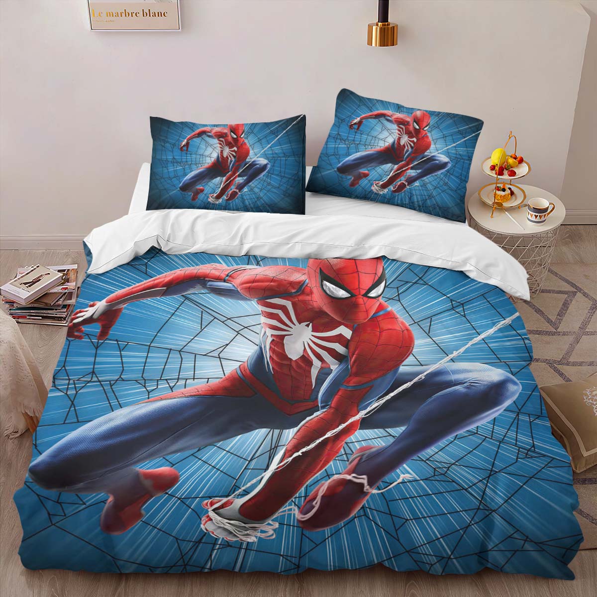 Spider-man 27 Duvet Cover 2