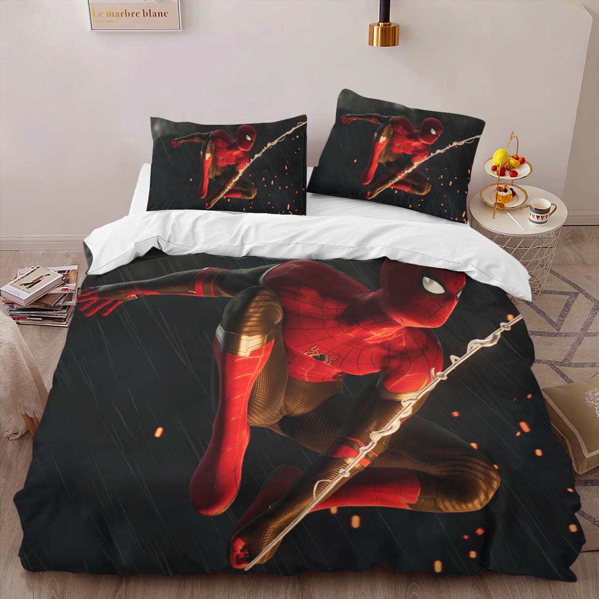 Spider-man 33 Duvet Cover 2