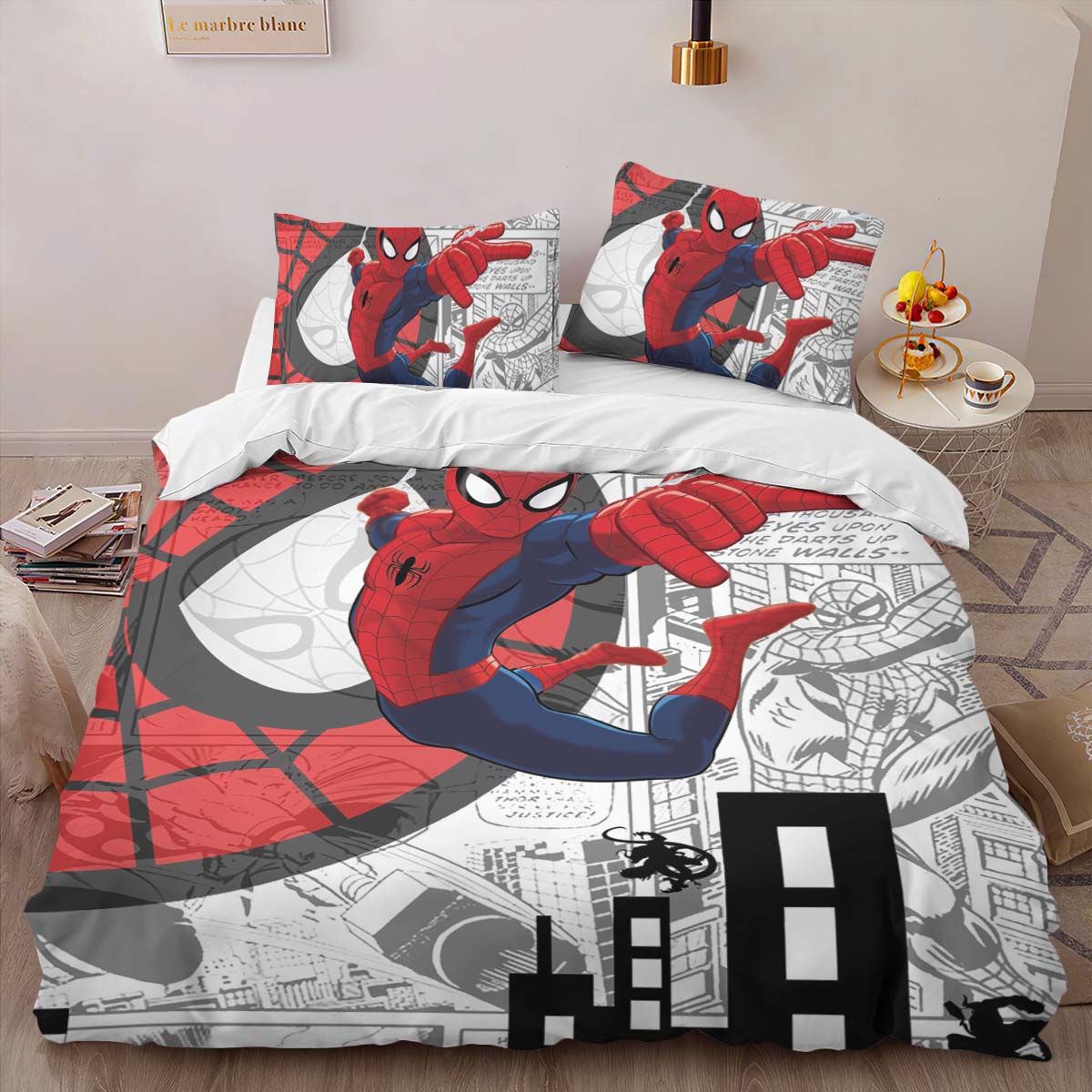 Spider-man 43 Duvet Cover 2