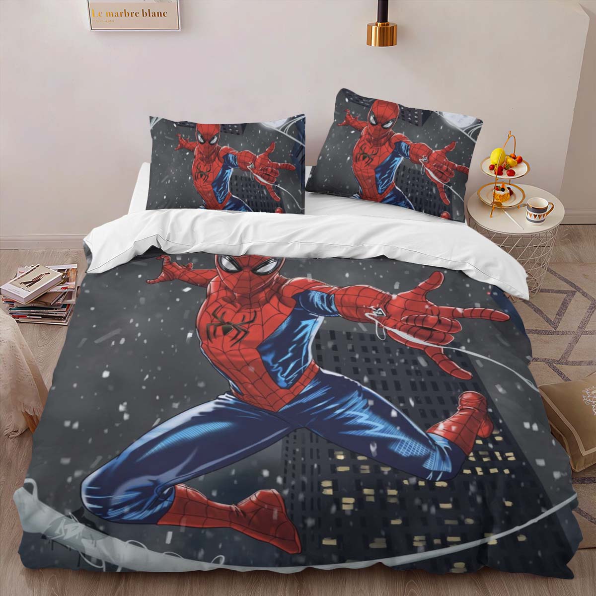 Spider-man 53 Duvet Cover 2