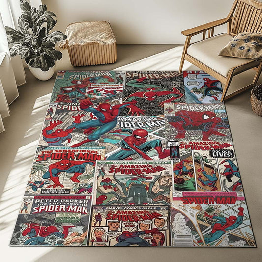 Spider-man Comics Rug