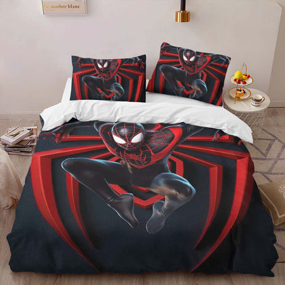 Spider-man Dark Background 2 Duvet Cover 2