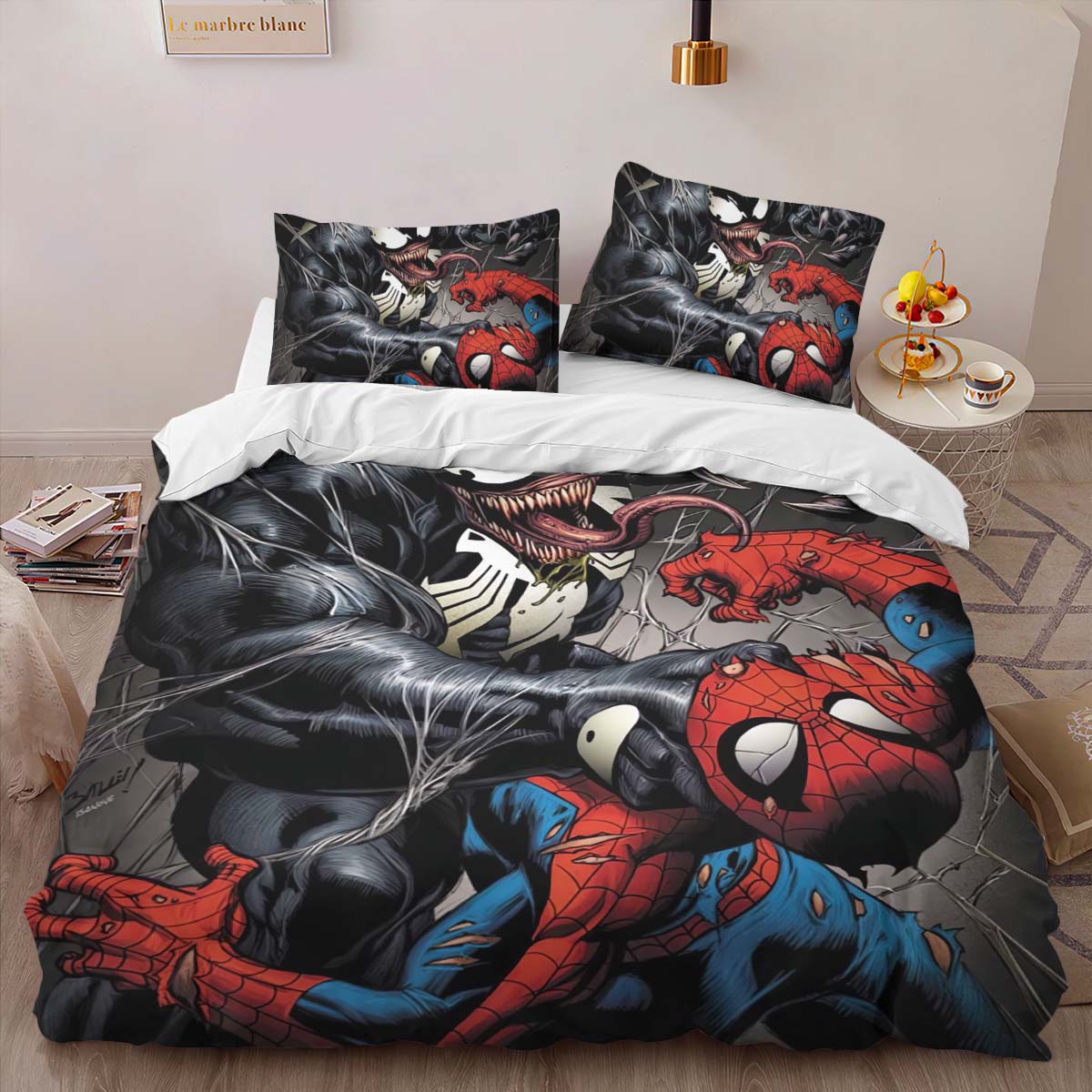 Spider-man Venom 4 Duvet Cover 2