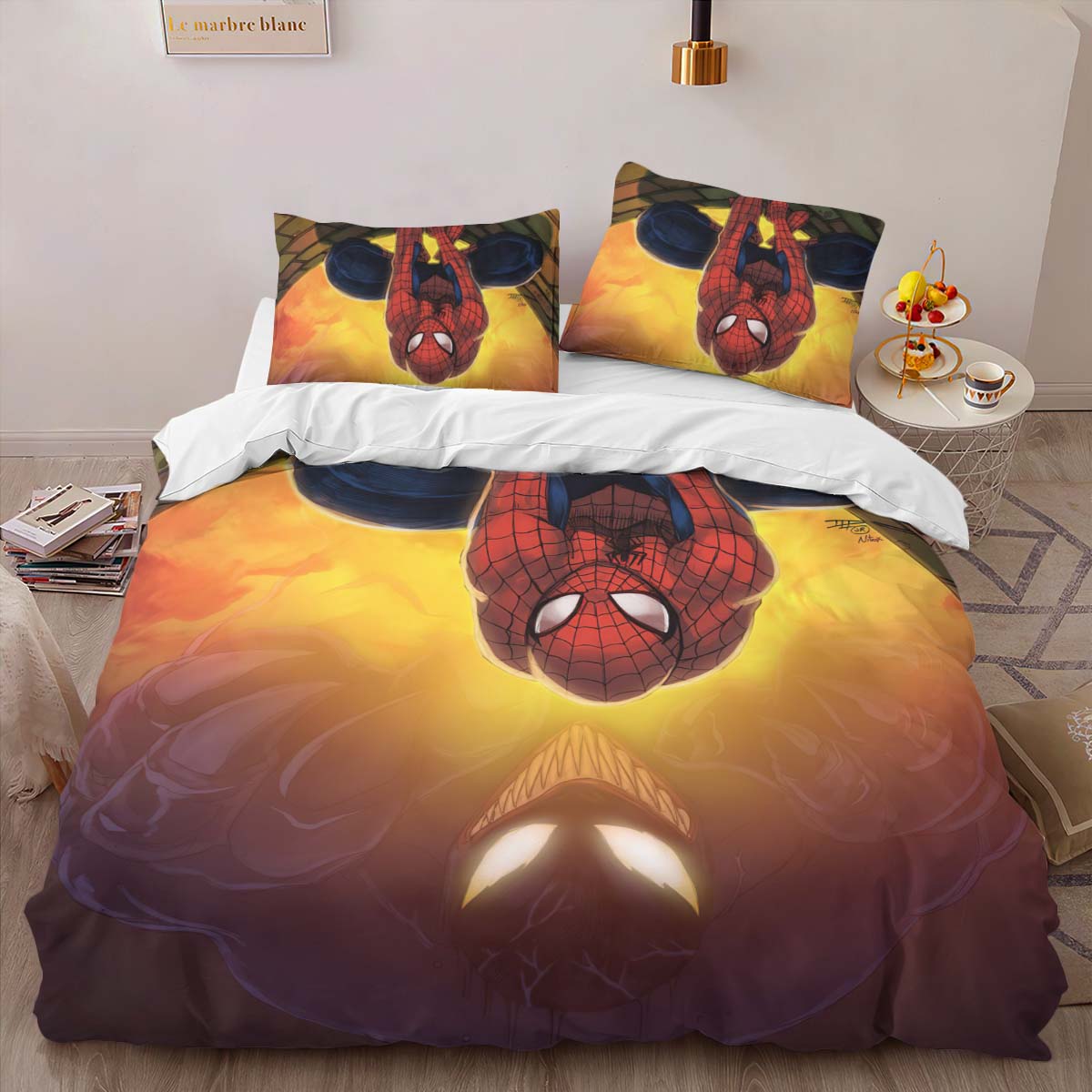 Spider-man Venom 50 Duvet Cover 2