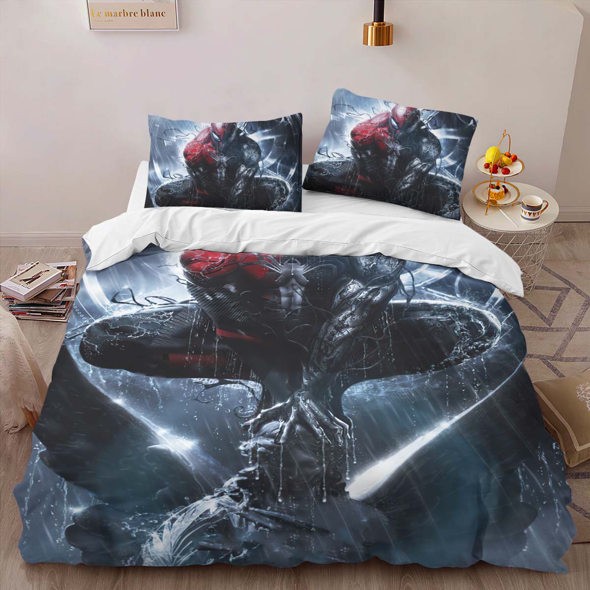 Spider-man Venom 5 Duvet Cover 2