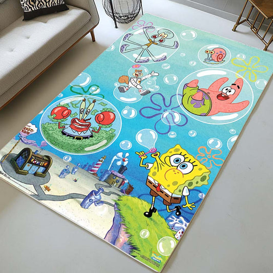 Spongebob Squarepants Characters 01 Rug